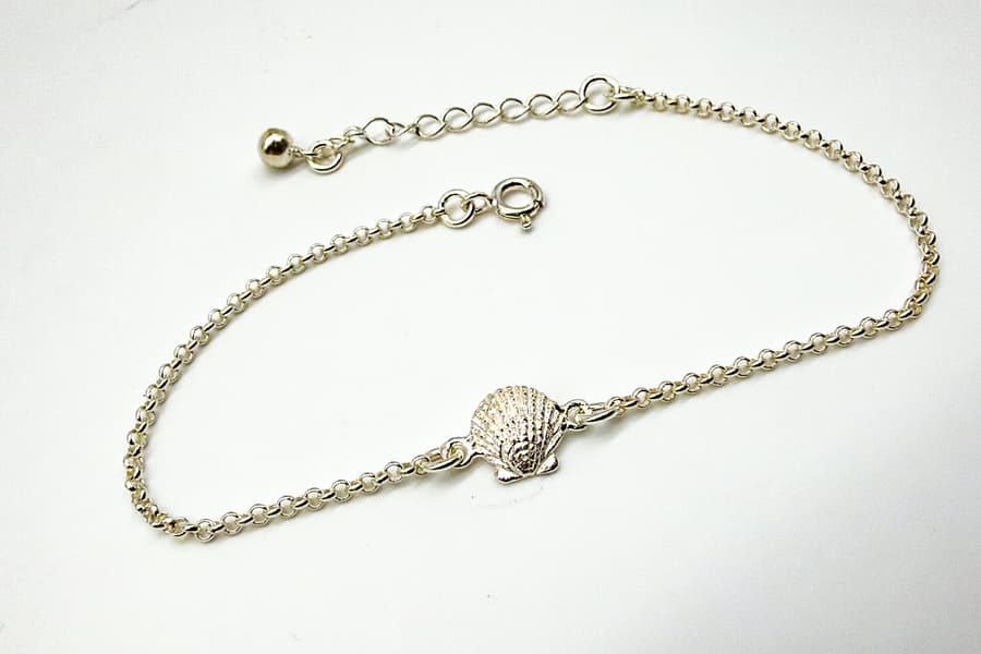Silber Armband \Muschel\